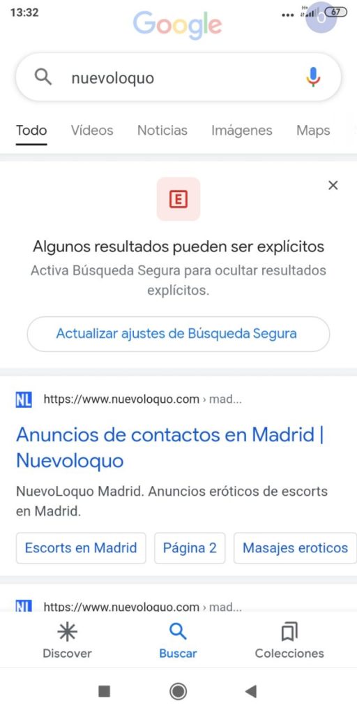 Búsquedas Google